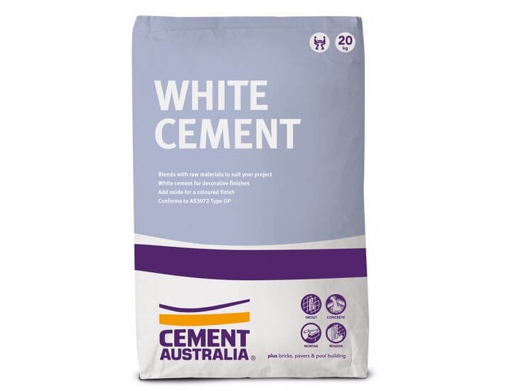 Cement Australia White Cement - MBS Building & Landscape