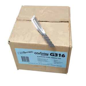 Veneer Ties Stainless Box of 150