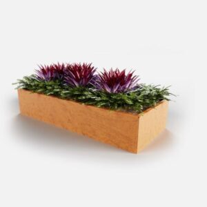 Straight Curve Fixed Height Line Planter Box