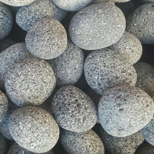 Charcoal Lava Pebbles 15kg Bag