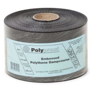 Poly Dampcourse 110mm x 30m